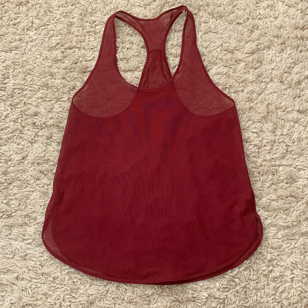 Lululemon mesh tank